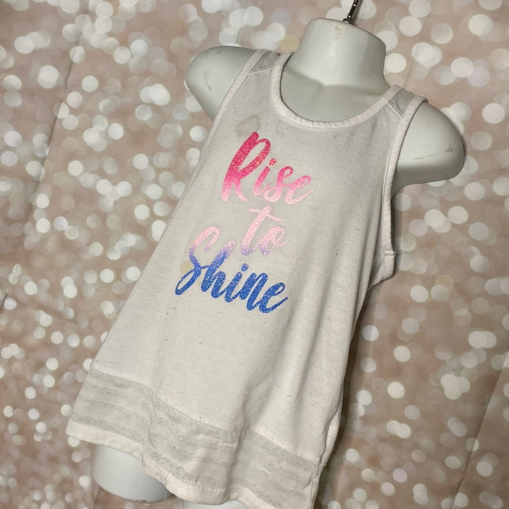 Rise to Sean white T-shirt